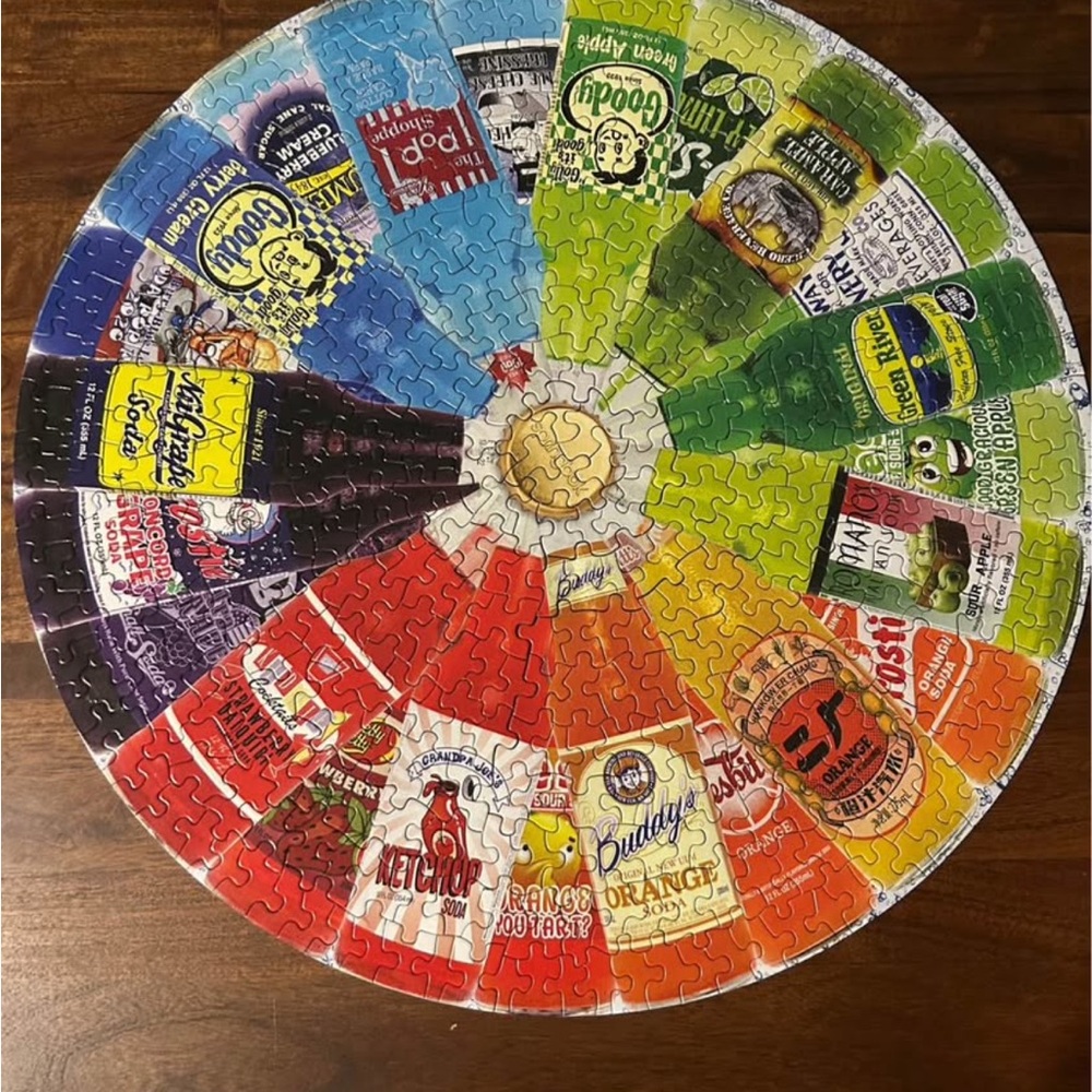 Colorful Vintage Soda Puzzle